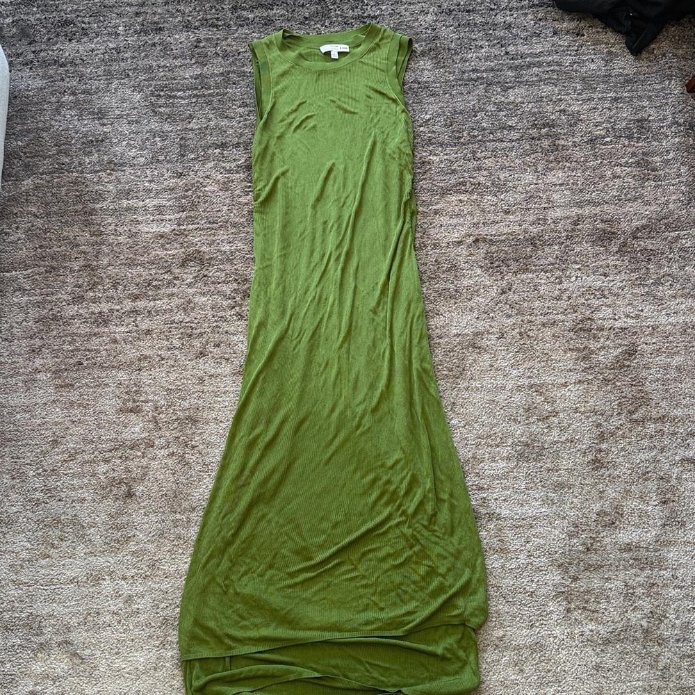 Atlein x RTR Green Knit Midi Dress - Picture 9 of 10
